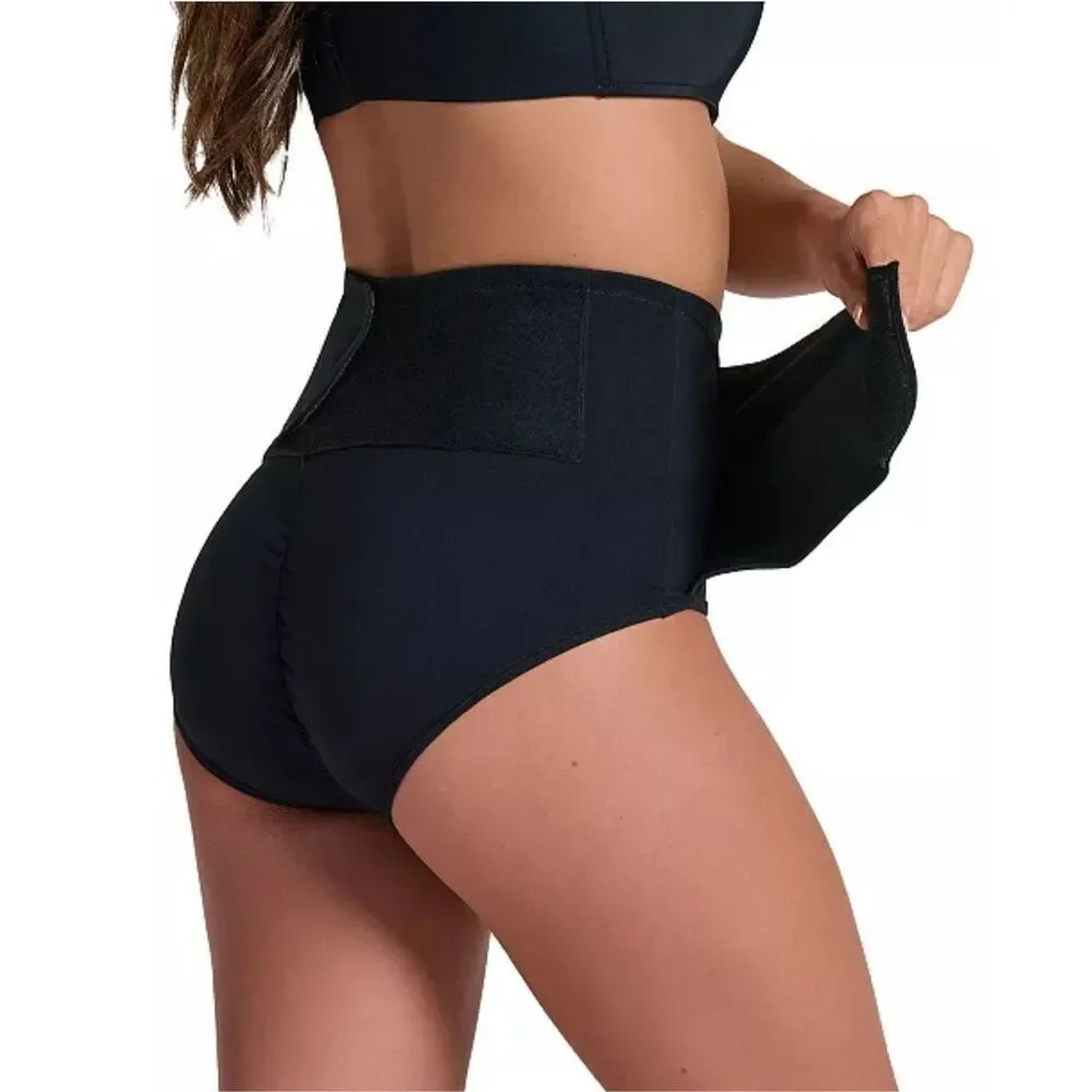 Leonisa NWT Firm Control Adjustable Compression Belly Shaper Black XL